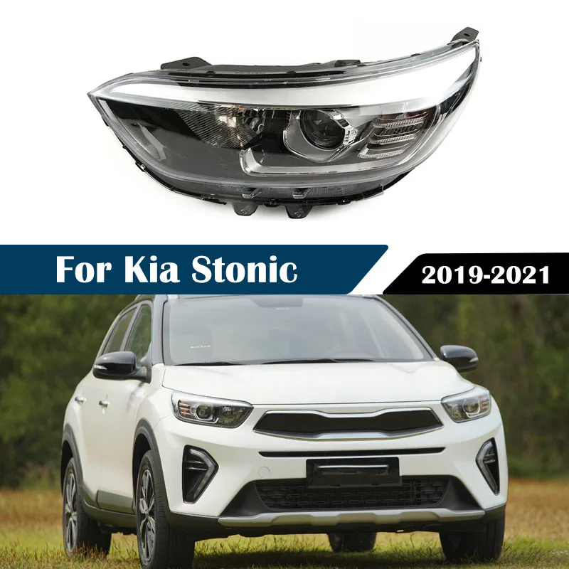 

For Kia Stonic 2019 2020 2021 Car Headlight Assembly Fornt Lamp Headlamp Auto Car Accessories