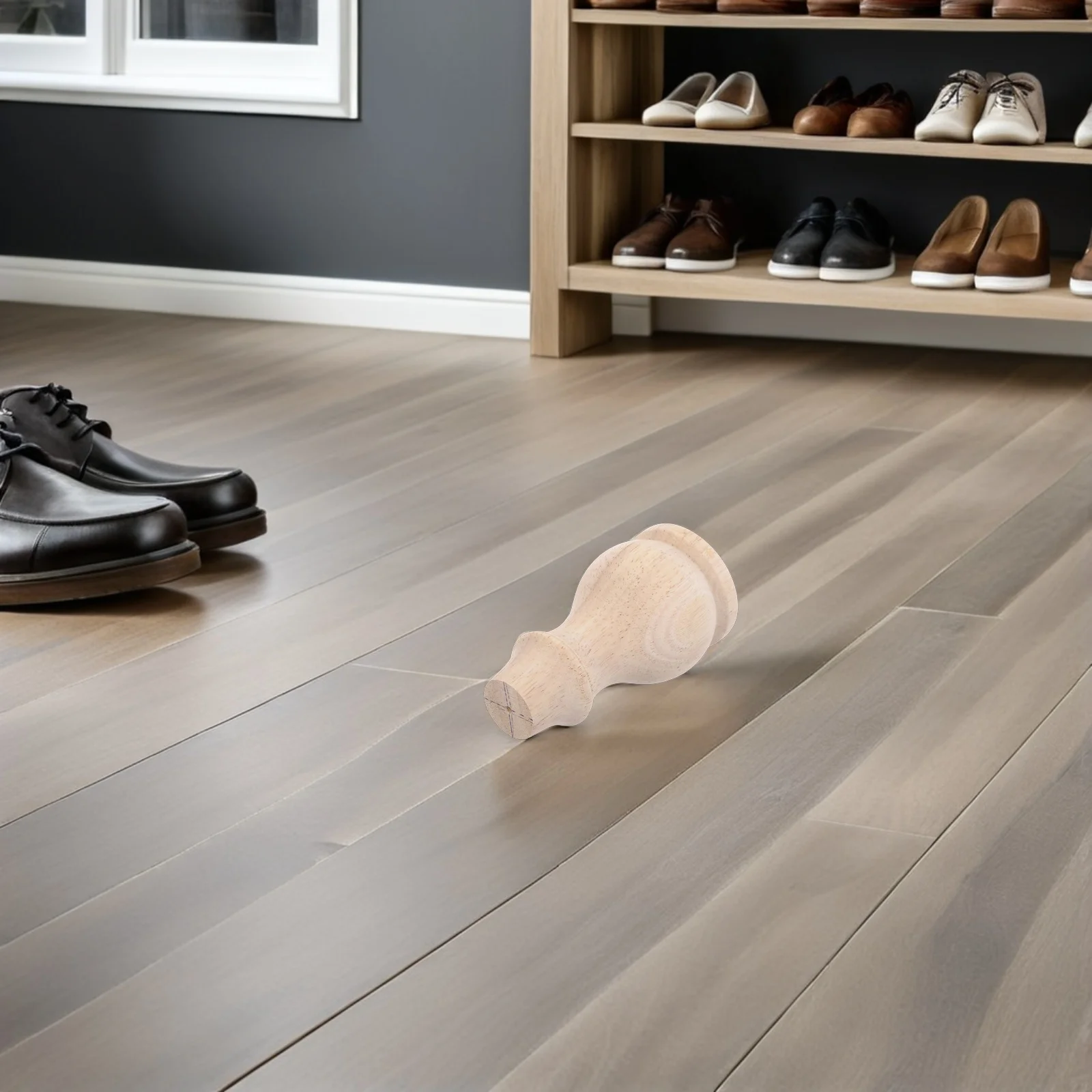 

Wooden Sofa Legs 3.54X1.85X1.85'' French Style Solid Wood Furniture Feet Replacement For Table Cabinet Couch Desk Curved