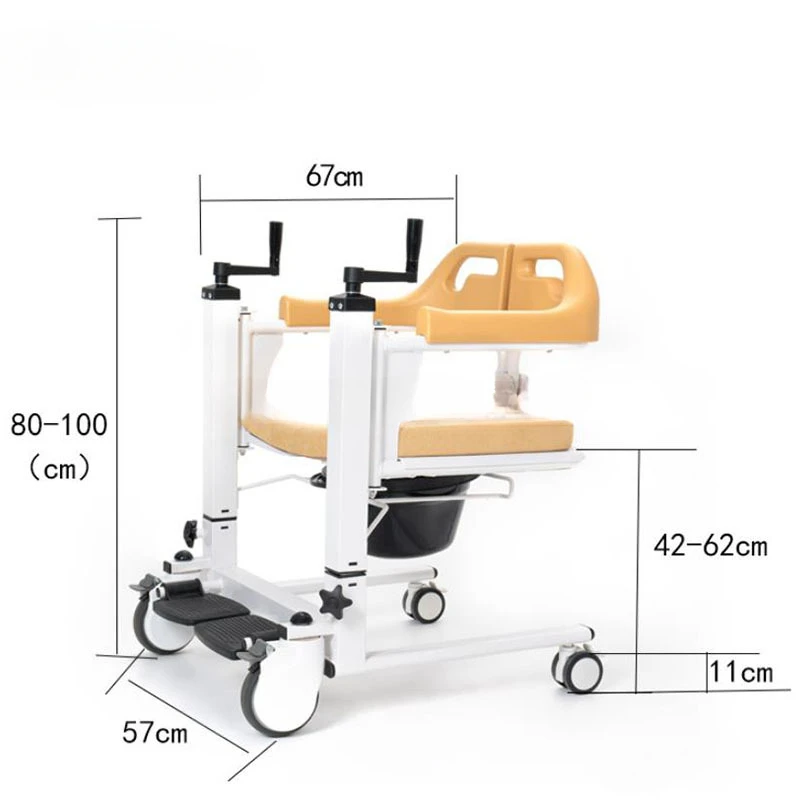 Health Care Device  Commode Lifting Transfer Wheelchair Rehabilitation Therapy Supplies nurse disability From Bed To Chair