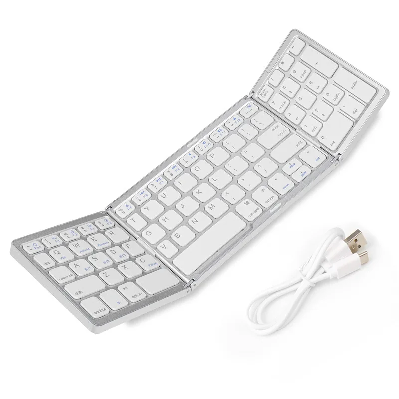 

B089 Wireless Bluetooth Keyboard Folding Digital Keys Phone Tablet Portable Universal Keyboard for Windows Android IOS