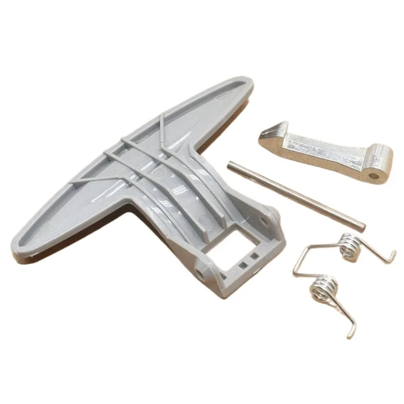 Drum Washing Machine Door Handle Kit - Complete Replacement Handle Set with Spring and Pin