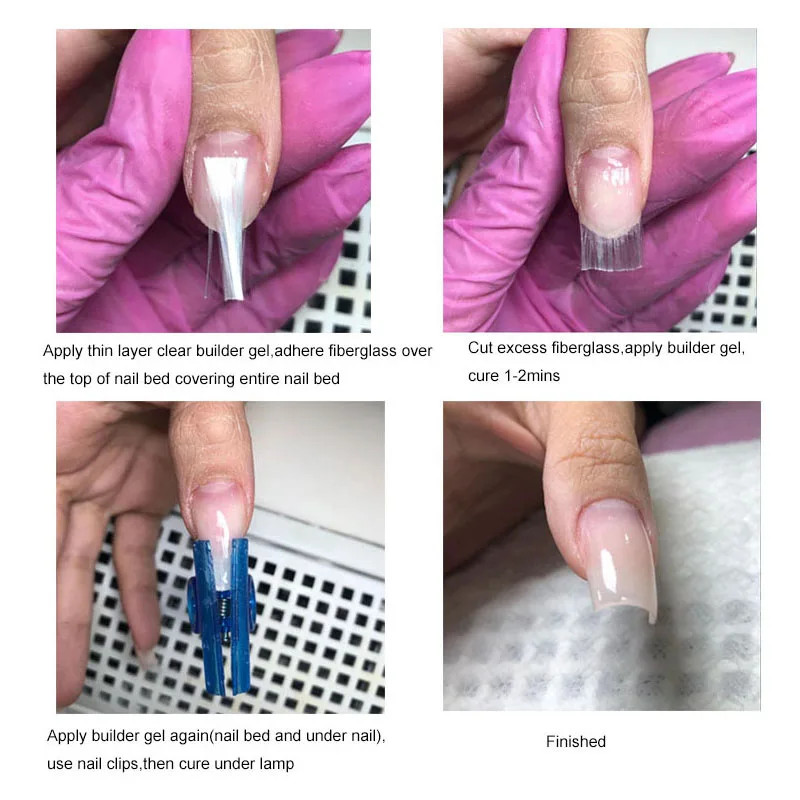 مشبك تشكيل أظافر قابل للفصل ، ملقط قوي ومتين ، متعدد الاستخدامات ، ملون ، شفاف ، مريح للمس ، منتجات