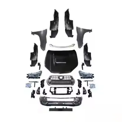 

Toyo-ta Fortuner 2012-2015, обновленный комплект кузова автомобиля в стиле REVO 2020, включает решетку бампера фар и аксессуары для крыльев