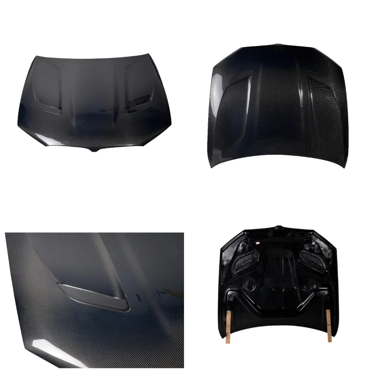 

Carbon Fiber Engine Hood Bonnet Front Cover Sport Style Body Kit Fit for F90 M5