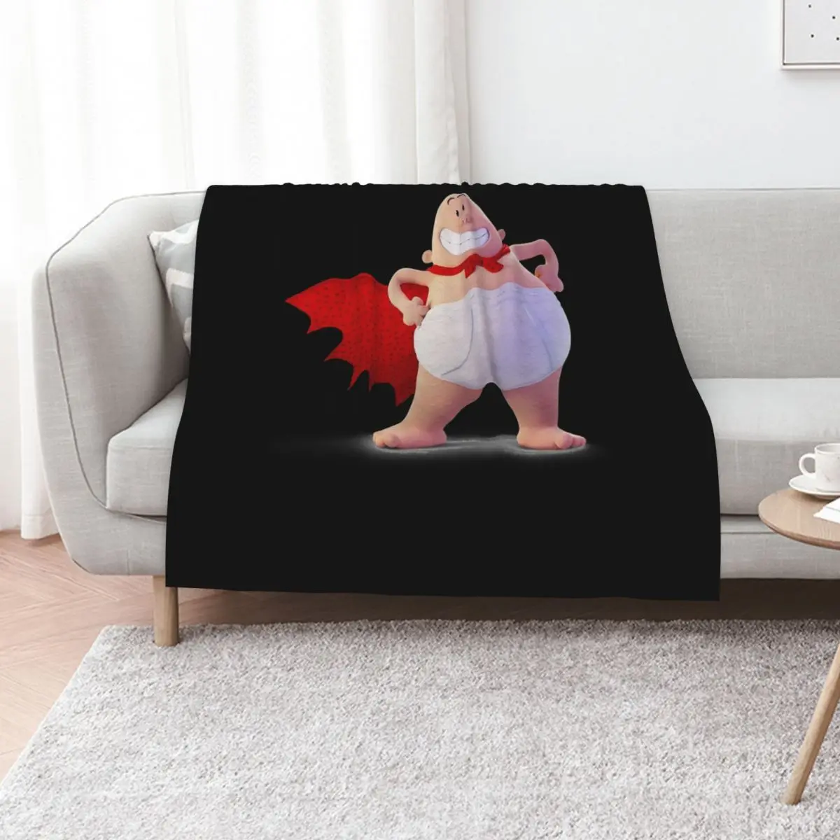 Gift Idea Captain Underpants Throw Blanket For Baby Softest Soft Beds Sleeping Bag Travel For Sofa Thin Blankets