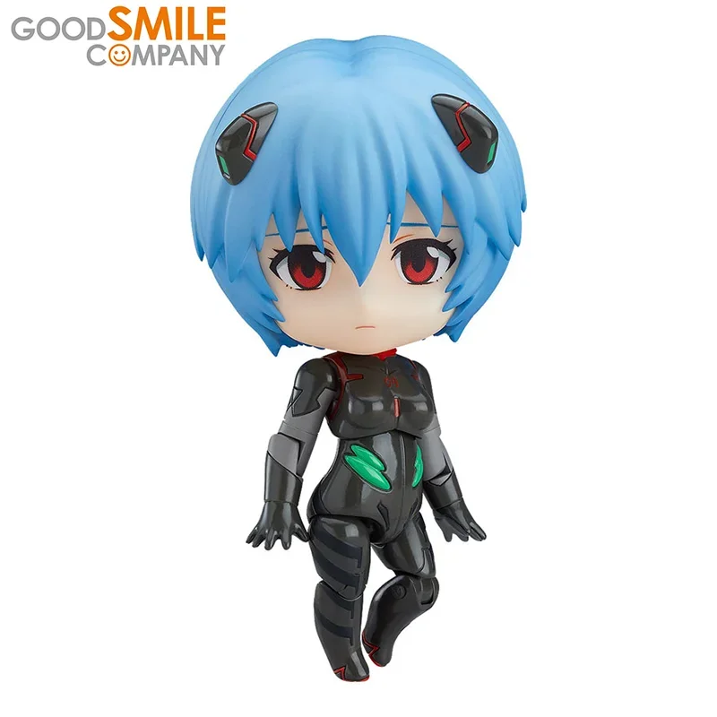 

In Stock GSC 1419 Nendoroid Rei Ayanami Plugsuit Ver Rebuild of Evangelion Good Smile Company Anime Figure Action Model Toys Gif