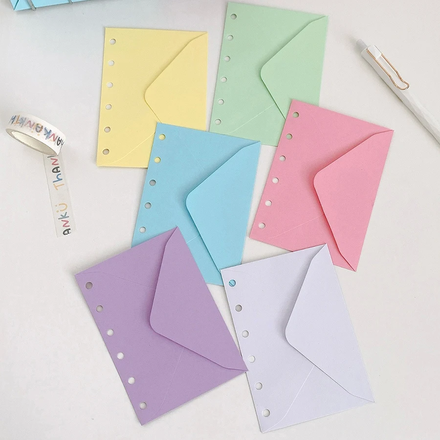 5Pcs A7 Binder Pock…