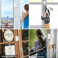 KERUI D025 433MHz Wireless Window Door Magnet Sensor Detector For W181 W184 W204 Home Security Alarm System Burglar An-theft