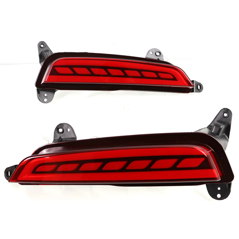 Car LED DRL Rear Bumper Light Reflector Lights Rear Brake Lamp Assembly for Hyundai Creta IX25 2015