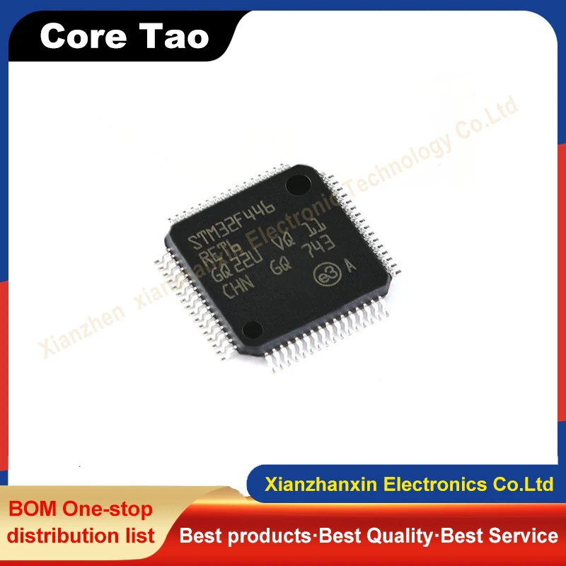 

1~5pcs/lot STM32F446RET6 446RET6 LQFP64 32-bit microcontrollers