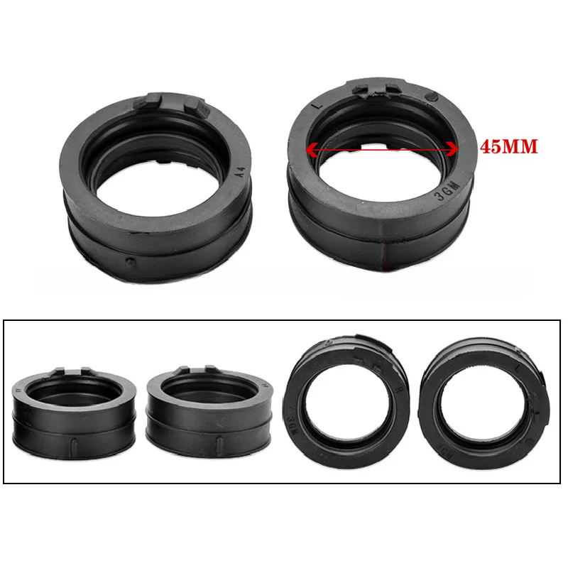 

Suitable for Yamaha YZF750R FZR1000 YZF1000R Carburetor Intake Manifold Interface Glue Connector