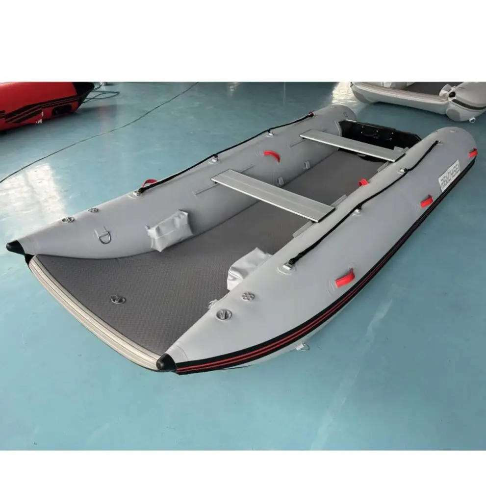 

cat Hot Sale Pontoon Boat Kayak Pedale Fishing Inflatable Catamaran Sailing