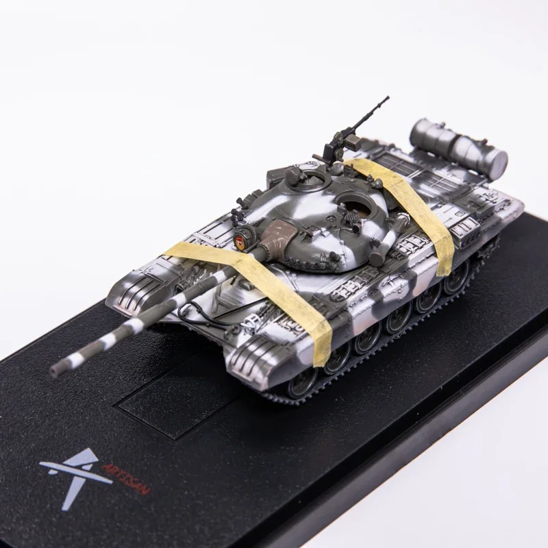 2024 New 1:72 Scale Plastics Russian T-72A Main Battle Tank Model Militarized Combat Track Type Classics Collection