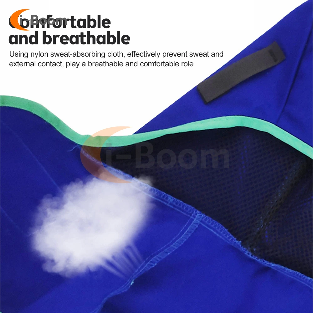 Welding Helmet Full Protective Welding Hood Washable Breathable Welding Neck Cover Flame-Retardant Protective Welding Cap