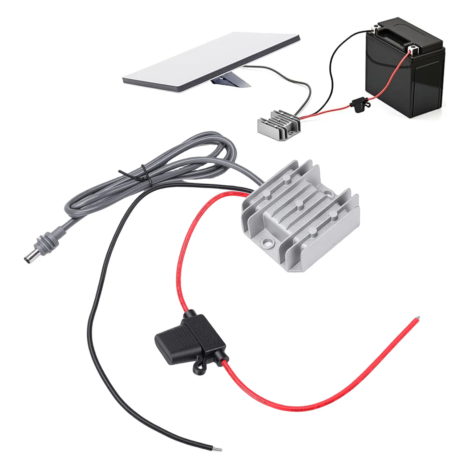 

Адаптер-преобразователь напряжения (Step Up) для мини-роутера: 12В/24В в 30В 3.5А, кабель питания с усилителем напряжения для роутера