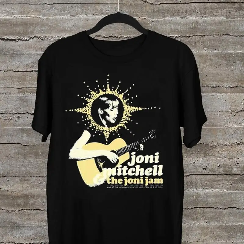NEUES Joni Mitchell The Jam 2024 Tour schwarzes T-Shirt in allen Größen