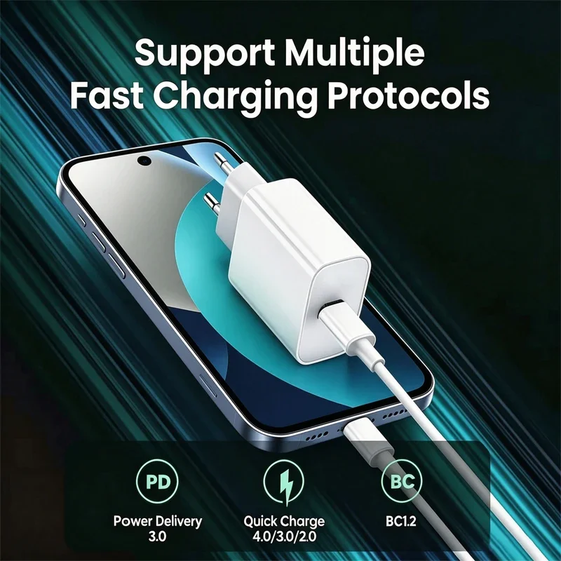 40W Fast Charger Adapter USB C Compatible For Xiaomi For Redmi Note 15 Pro Note 17 14 Pro 13 Pro 12 Type C Phone Charging Cable