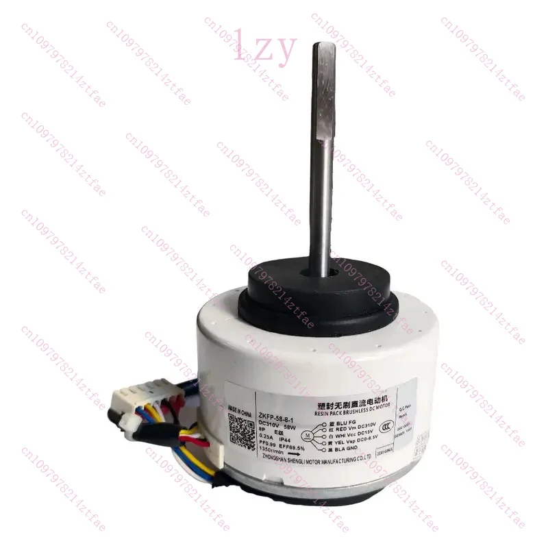 

Новый вентиляторный двигатель ZKFP-58-8-1 для внутреннего блока кондиционера Midea DC310, 58 Вт, 1350 об/мин, запчасти для кондиционеров