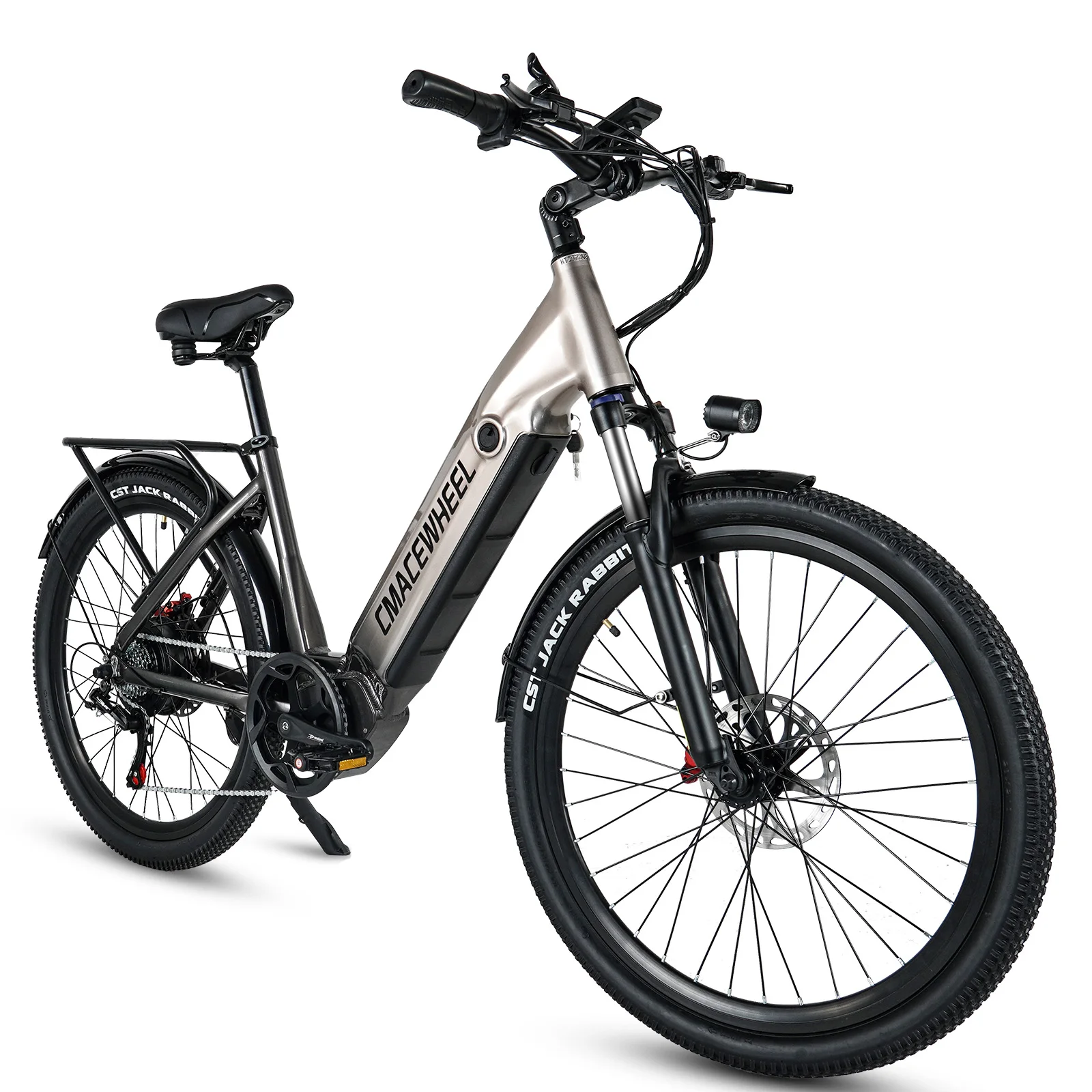 

Ebike 500W Touring Motors Electric Bike 26x4.0 Off Road Fat opathie Electric Bike with Torque 60NM Battery 48V 17AH 7 Gears