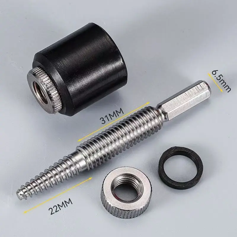 Hexagonal Shank Expansion Screw Extractor Bolt Anti Tooth Tap Screwdriver Drill Bit Disassembly Removal Tool Accessories