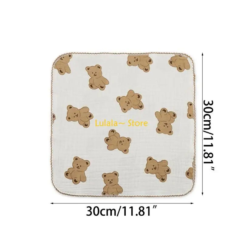 Y4QA Zakdoek Doek Pasgeborenen Gezichtswashanddoek Spuugdoekjes Halsdoek Hoofddoek