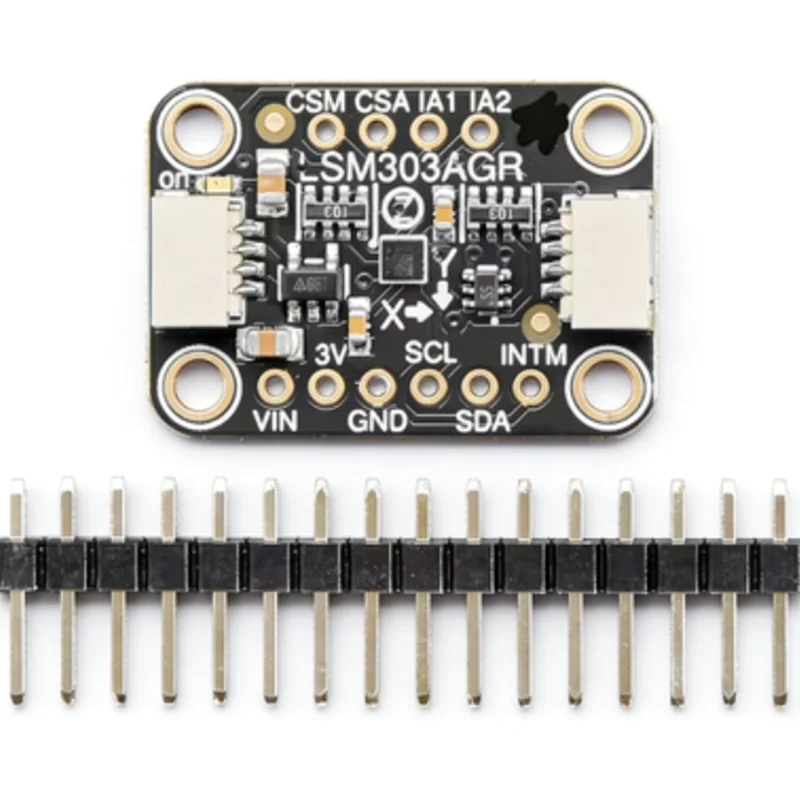 1PCS 2PCS LSM303AGR 3-Axis Accelerometer & Magnetometer Module - STEMMA QT / Qwiic InterfaceCS