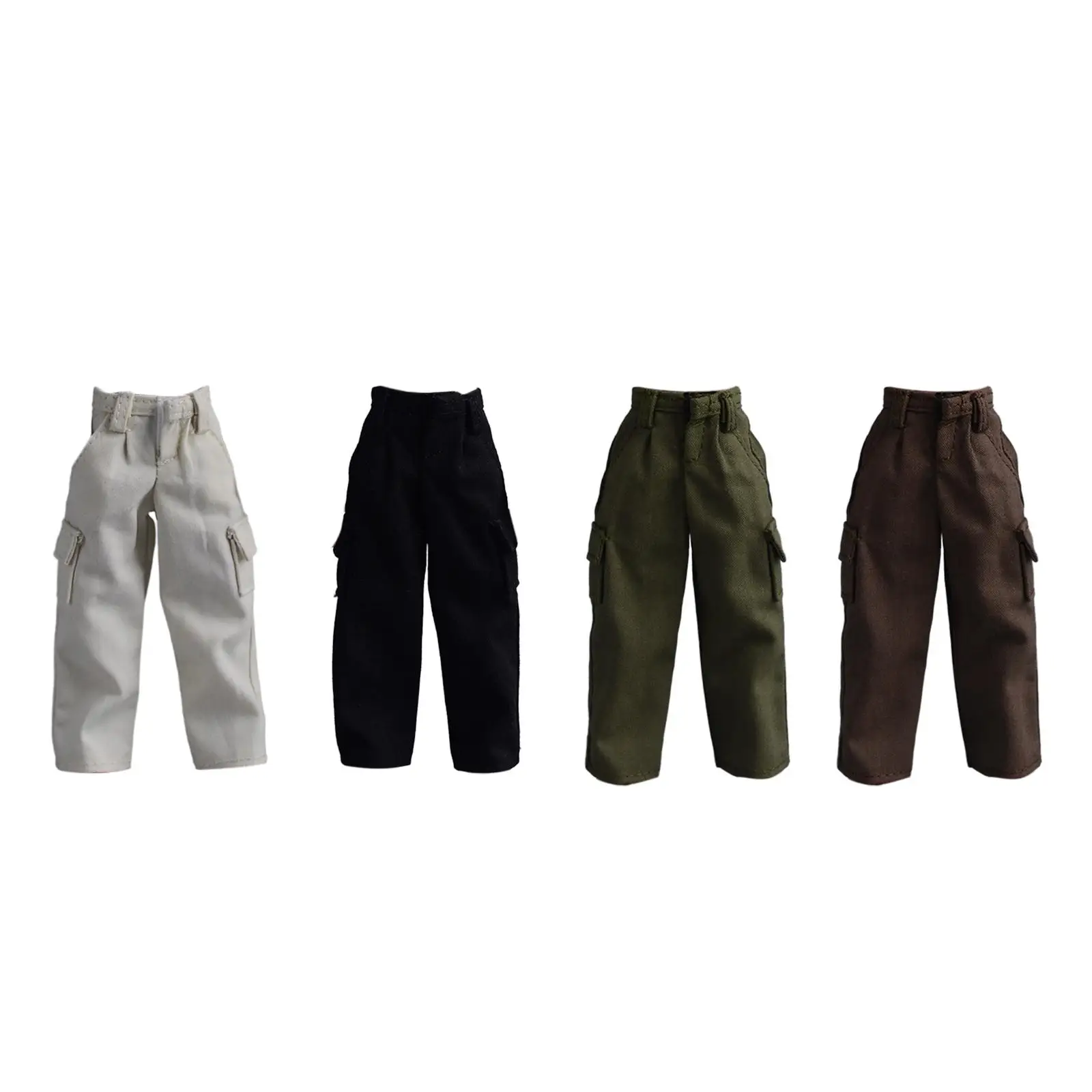 Vêtements de figurines d'action, pantalons, vêtements de poupée pour corps de figurines masculines de 6 pouces, 1/12