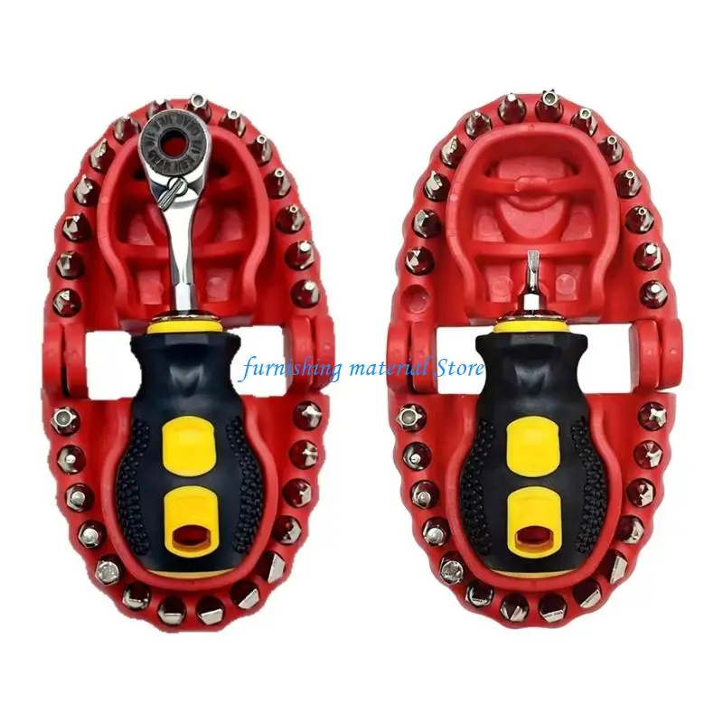 

Y5GD Creative Portable Screwdriver Set Multifunctional Creative Hardness Household