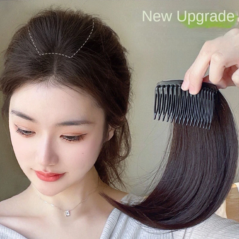 Korean Upgrade Invisible Hair Pads Clip in Hair Piece Seamless Hair Pad Women Girls Hair Extension Lining Hair Pad Top Cover