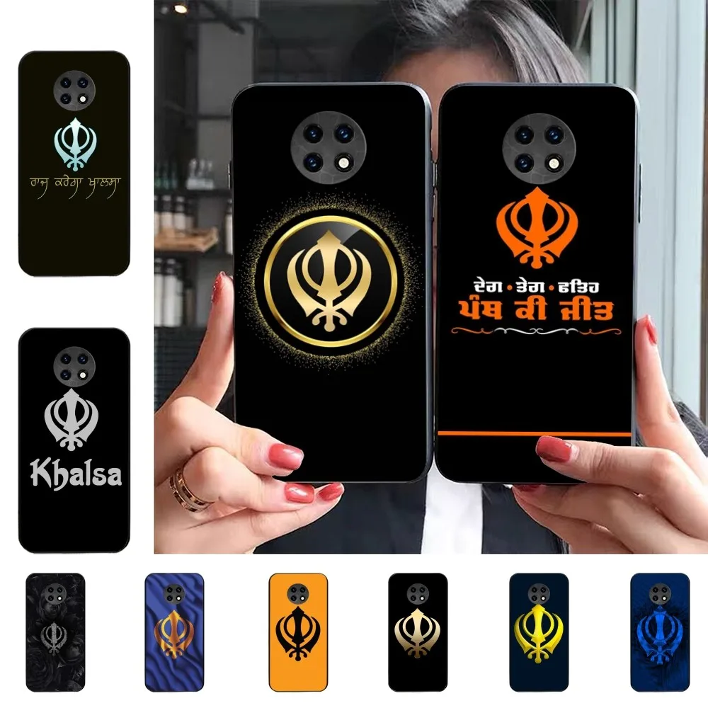 S-Sikh K-Khanda S-Sikhism Phone Case For Redmi 5 6 7 8 9 10 Plus Pro 6 7 8 9 A GO K20 K30 K40 Pro Plus F3 Fundas