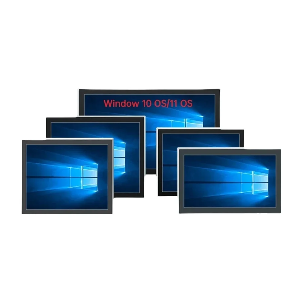 Panel dotykowy przemysłowy 15-23,8 cala, obudowa aluminiowa, wbudowany ekran przemysłowy typu all-in-one z przodu, klasa ochrony IP65. — zdjęcie produktu 7
