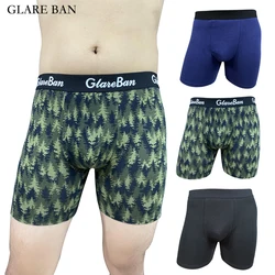 paquete de 3 piezas Bóxer corto de algodón para hombre, ropa interior Sexy, calzoncillos de media longitud, Boxershorts, caja Calvin,