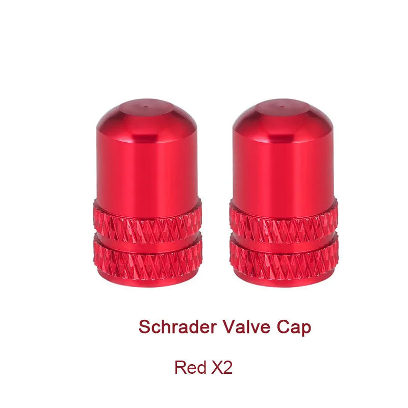 2 Tappi Valvola Bici Alluminio – Presta/Schrader, Protezione Ultraleggera, Vxm