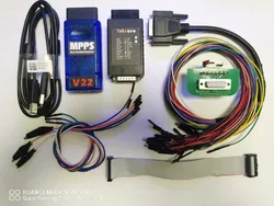 mpps v22 three-core starting cable full set of ECU power upgrade