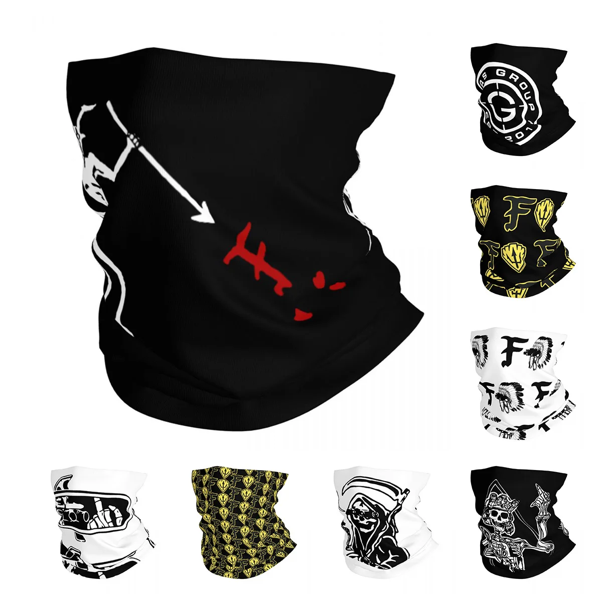 Forward Observations Group Bandana Neck Cover Printed Mask Scarf Warm Headwear Outdoor Sprots for Men Women Adult Winter