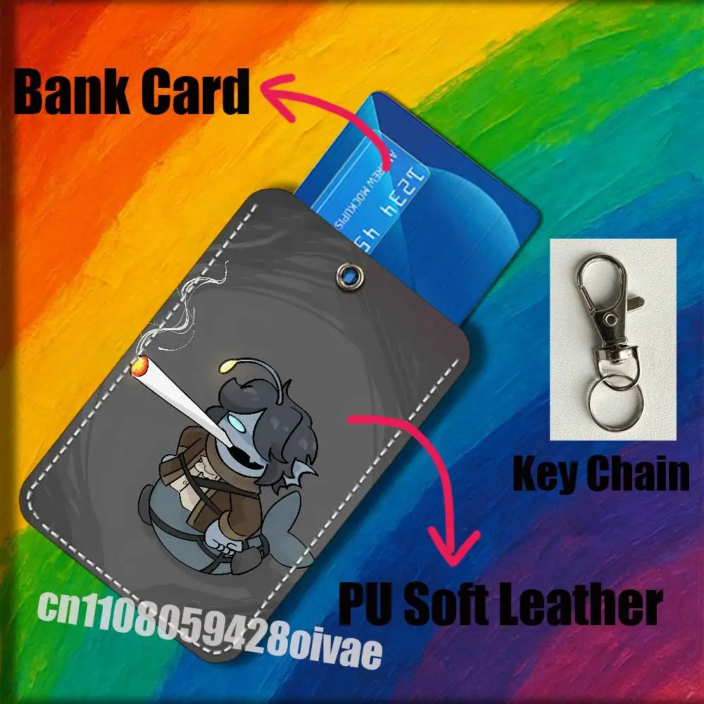 พวงกุญแจ P-Pressure Sebastian Solace สำหรับคลิปติดบัตรประชาชน บัตรเครดิต กระเป๋า บัตรรถบัส บัตรอาหาร  พร้อมช่องใส่ของตกแต่ง