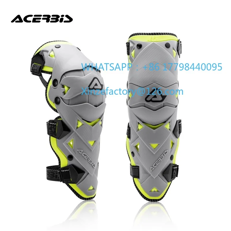 Acerbis IMPACT EVO 3.0 قابل للتخصيص - وسادات ركبة آمنة للرياضات الخارجية على الطرق الوعرة لسباق الدراجات النارية MTB #1