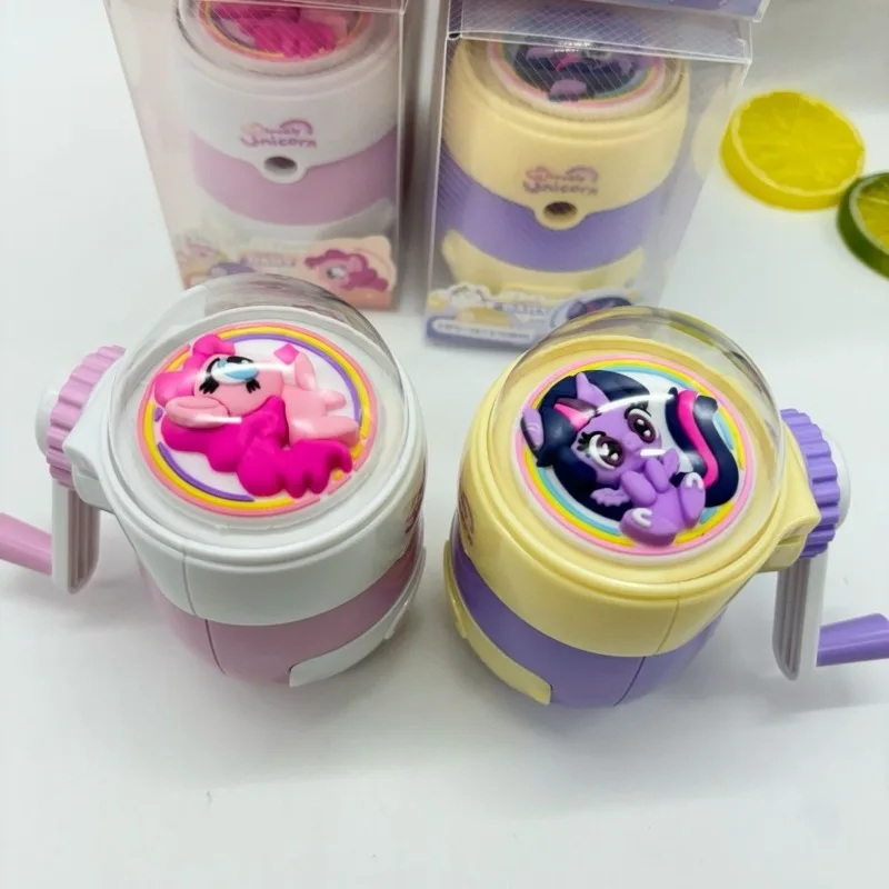 My Little Pony Twilight Sparkle Pinkie Pie Cartoon Hand-cranked Pencil Sharpener Pencil Sharpener for Primary School Students