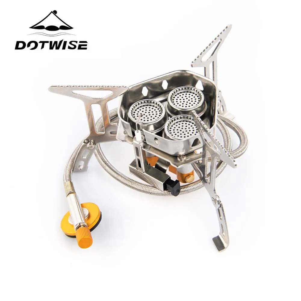 6800W Camping Tourist Burner Big Power Gas Stove Cookware Portable Furnace Picnic Barbecue Tourism Supplies Outdoor recreation