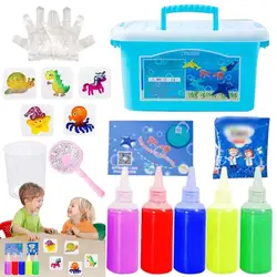 Magic Water Elf Ocean Mold Companion 3D Handmade Kit Aqua Fairy Gel Set Handicraft DIY Material Set Children Gift