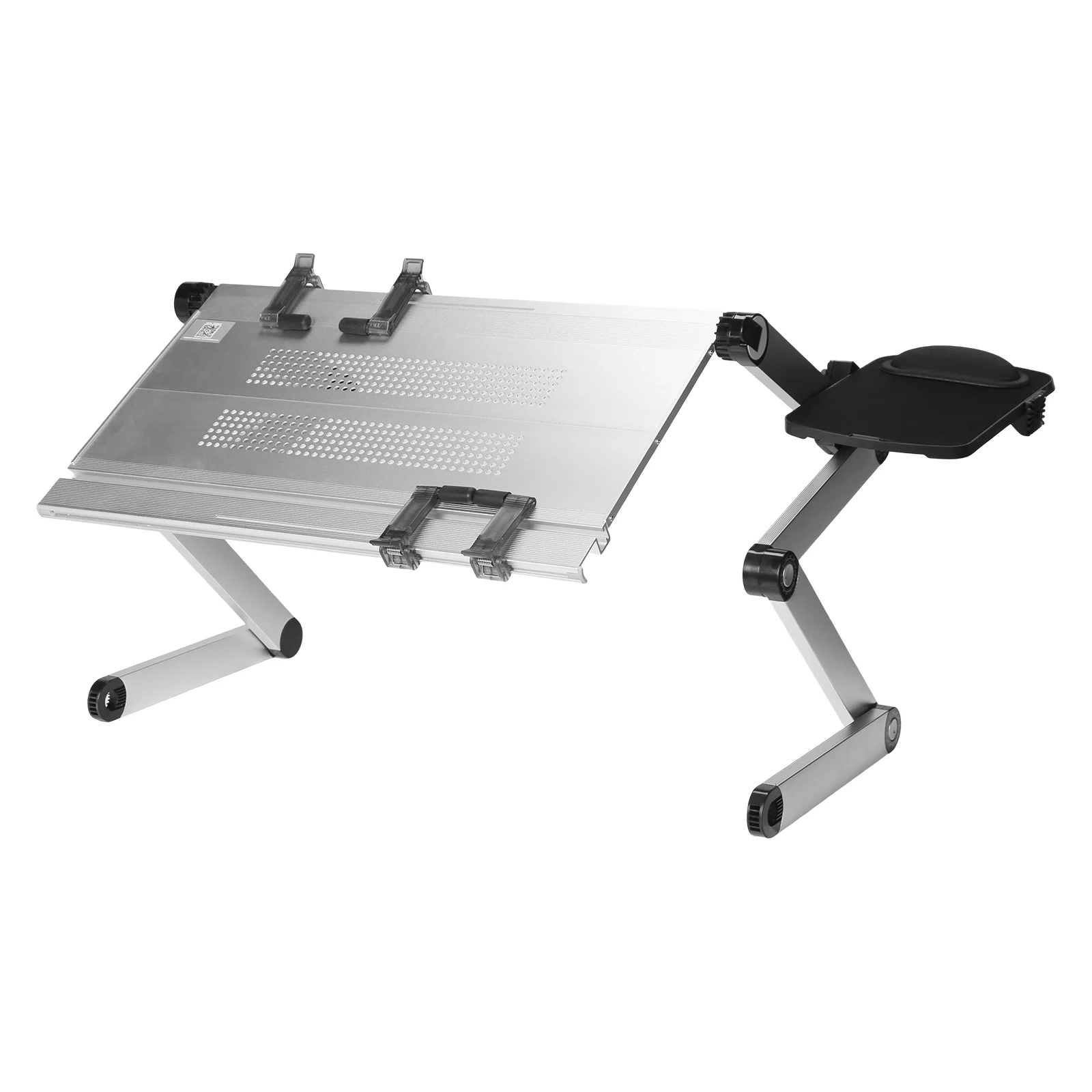 

Foldable Laying Down Desk Adjustable Height Foldable Tablet Stand for Sofa Couch Bed Floor
