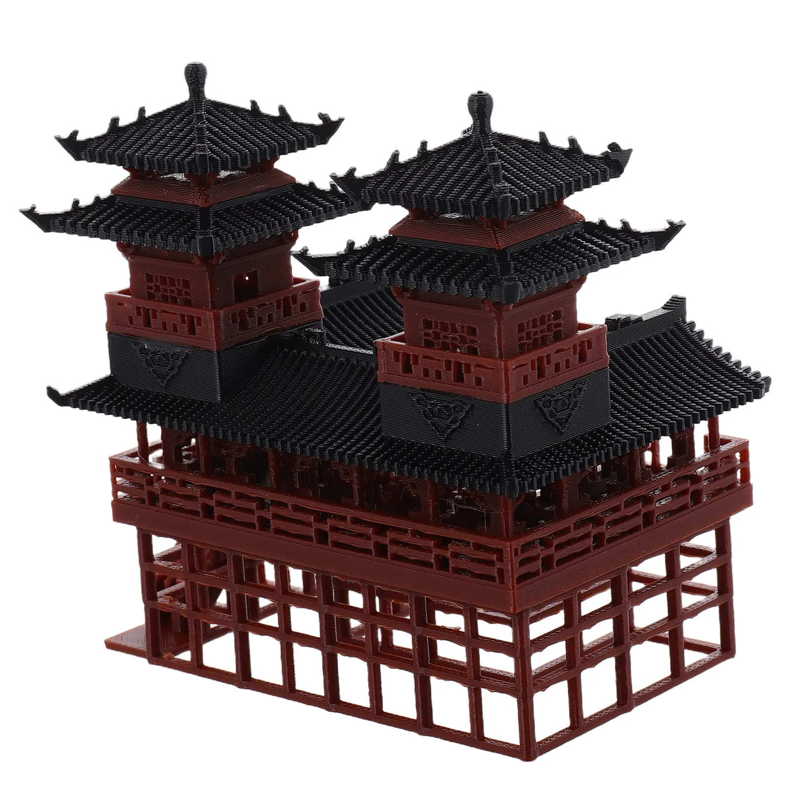 Bonsai Garden Landscape Design - Miniature Pagode Jumelle Ornamentale : Design