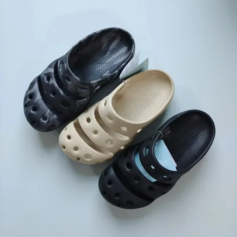 

New Men Slippers Summer Clogs for men Outdoor Slide Soft Beach Shoes Male Summer Sandals