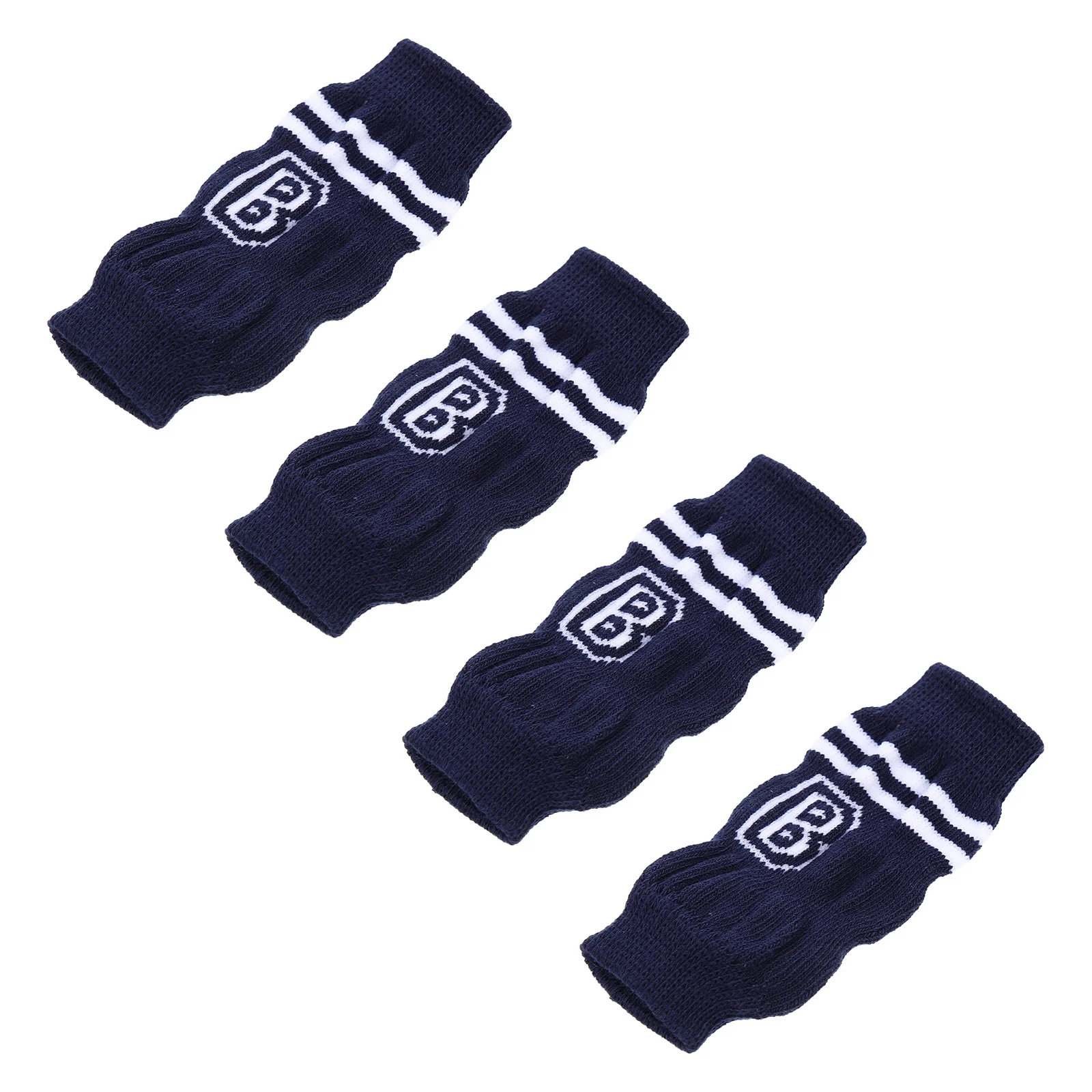 

4Pcs Pet Socks for Small Dogs Anti-Slip Dog Leg Warmers Washable Skin-Friendly Material Comfortable Fit Lovely Pattern Design