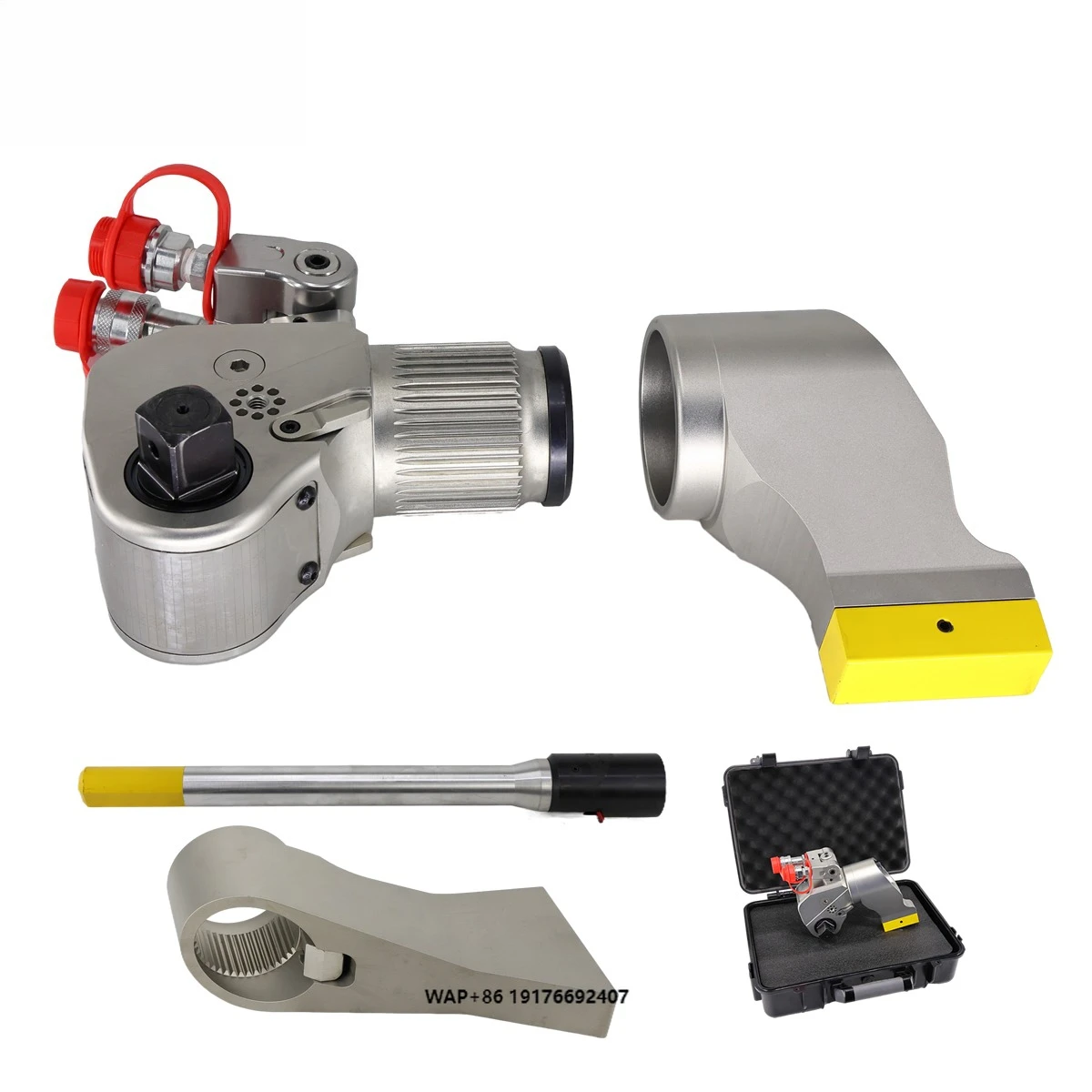 Lightweight Adjustable Hydraulic Torque Wrench with Integrated Lengthen Design Square Drive 220v Industrial Grade