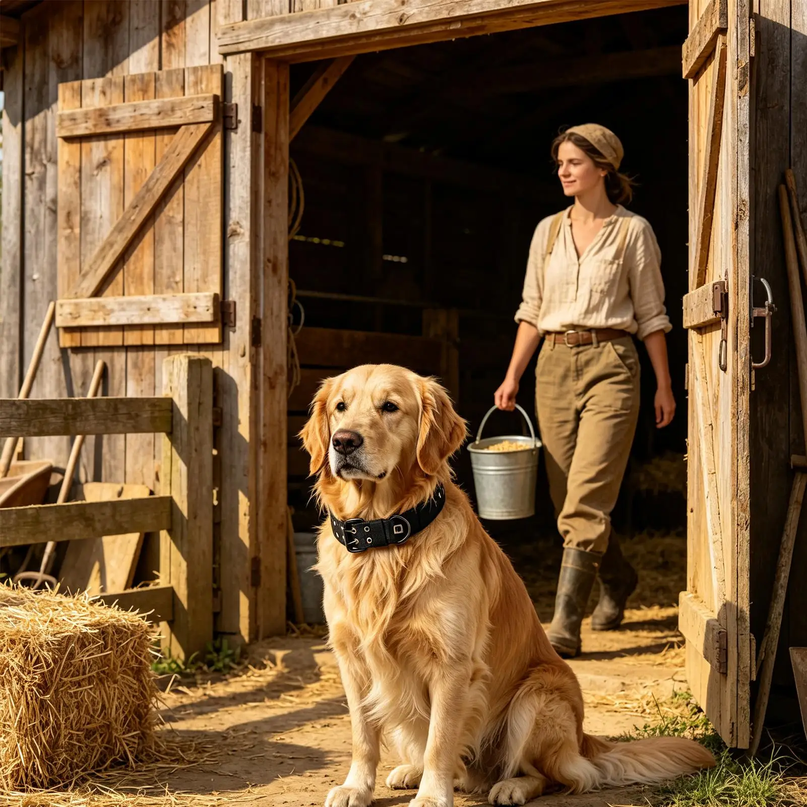 Verstellbares Hundehalsband aus weichem Nylon, strapazierfähig, verstellbare Leine, Halsband für Diensthunde, für Reisen im Freien, Alltag, Zuhause, Garten