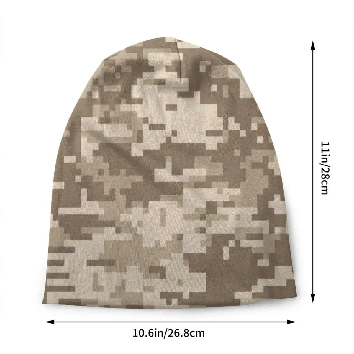 Custom Desert Digital Camo Bonnet Hats Cool Knit Hat Autumn Winter Warm Multicam Military Camouflage Skullies Beanies Caps