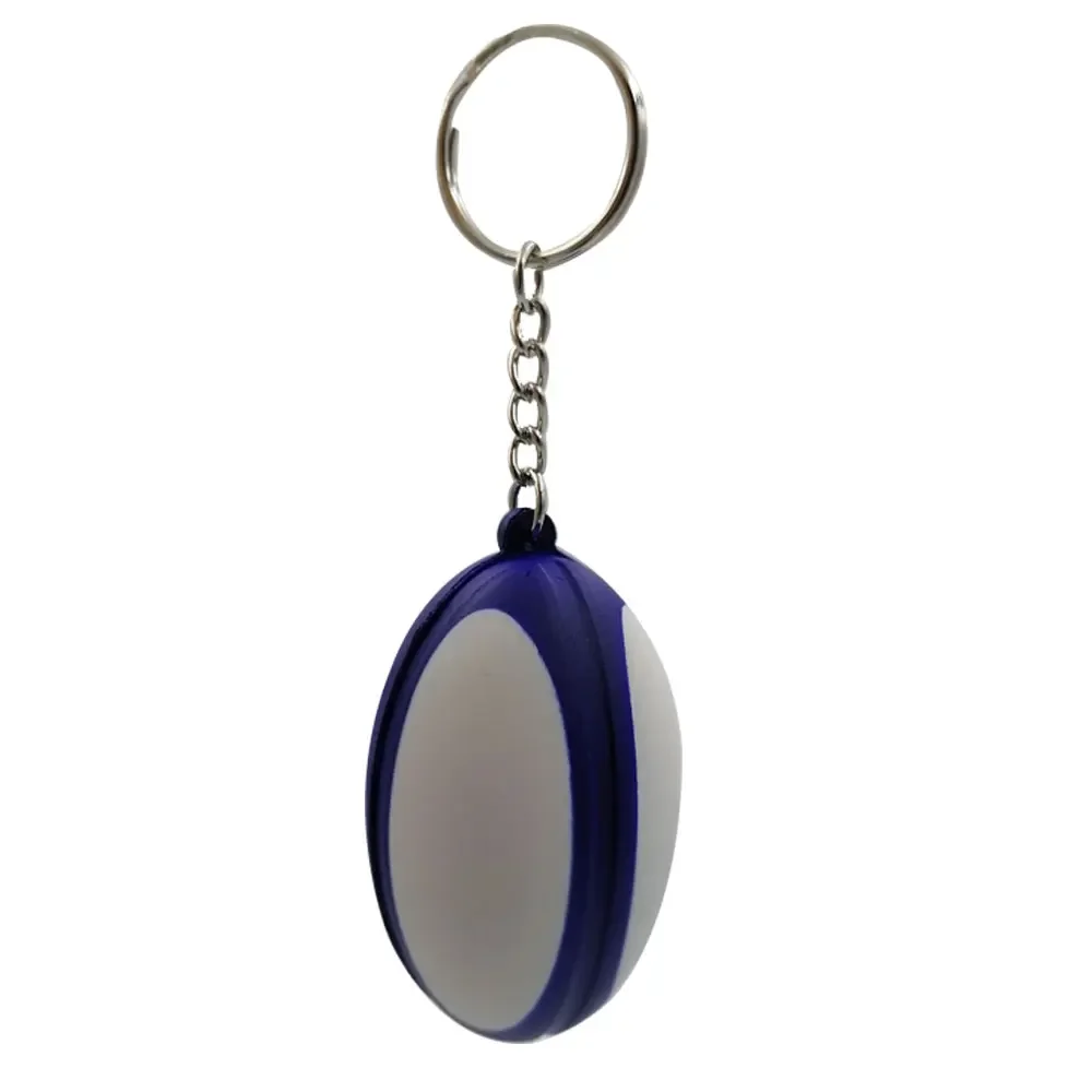 Novelty Gift Rugby Keychain Creative Sports Keyring Car Accessories Birthday Party Gifts Present Key Ring