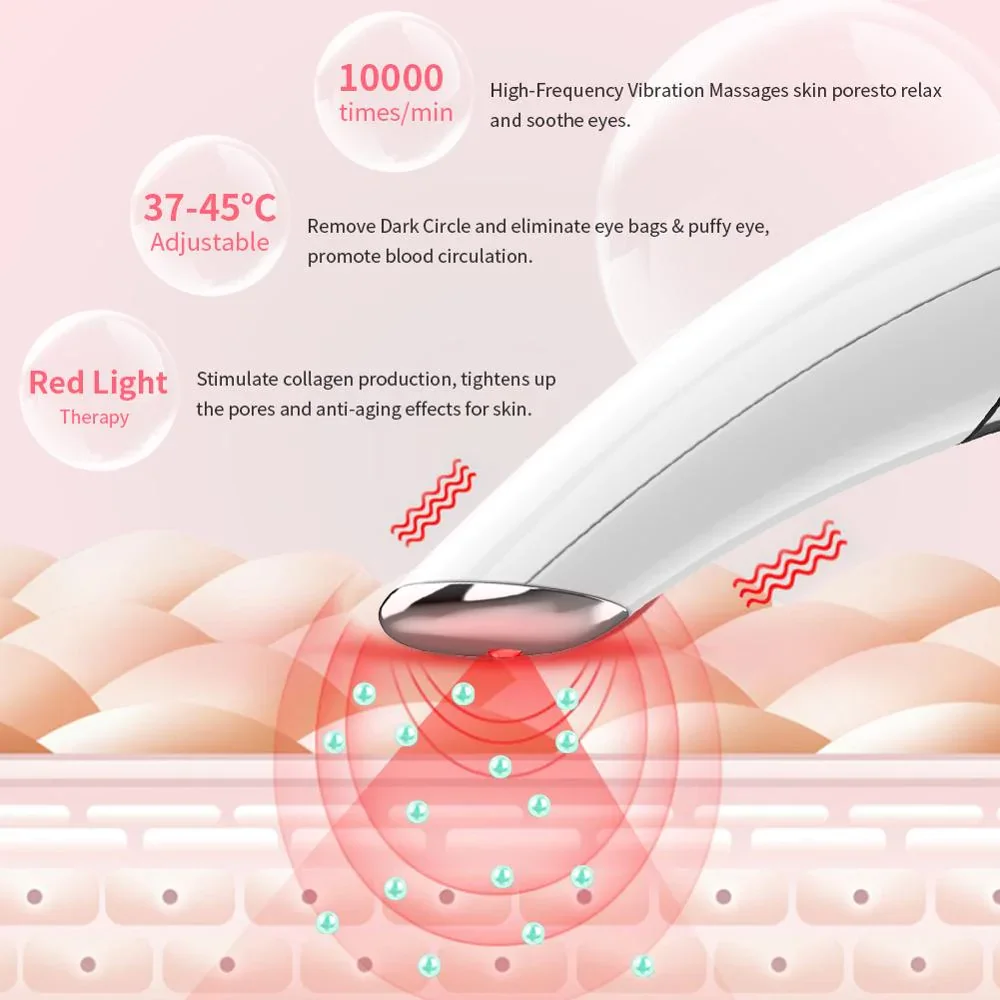 Top selling item in usa home beauty device eye massage tools summer skin care massager products 2023 for eliminate eye wrinkles