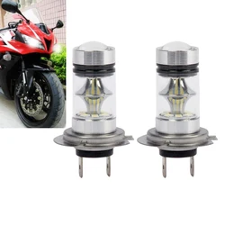 For Honda CBR600RR 03-16 CBR1000RR 04-17 Goldwing 1800 GL1800 01-16 CBR 954 929 F4i 00-03 F6B 13-16 H7 LED Headlight Bulb White